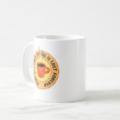 コーヒおもしろいー好き – コーヒーのない日は失った コーヒーマグカップ (正面左)