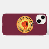 コーヒおもしろいー好き – コーヒーのない日は失った Case-Mate iPhoneケース (裏面 (横))