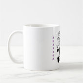 コーヒおもしろいー引用文マグカップ – Brain開いているタブが多すぎる コーヒーマグカップ (左)