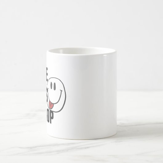 コーヒおもしろいー引用文、ウンチパン誕生日ユーモア・マグ、 コーヒーマグカップ (中央)