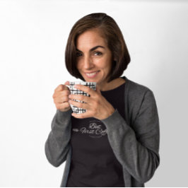 コーヒおもしろいー引用文 – ブラック Tシャツ