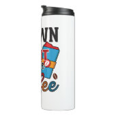 コーヒおもしろいー愛好家のためのユーモアのコーヒー引用文Them タンブラー (回転右)