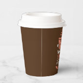 コーヒおもしろいー語アート 紙コップ (右)