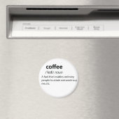 コーヒおもしろいー辞書の定義 マグネット (インサイチュ (食洗機))