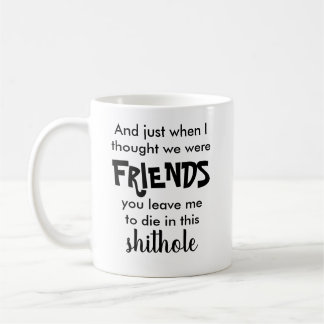 コーヒおもしろいー離れ・マグカップの共同作業者への贈り物 コーヒーマグカップ