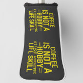 コーヒおもしろいー ゴルフヘッドカバー (回転90)