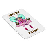 コーヒおもしろいー・フェアリーFleximagnet マグネット (右側)