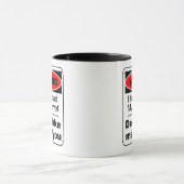 コーヒおもしろいー・マ警告グ マグカップ (中央)