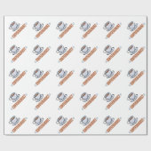 コーヒおもしろいー ラッピングペーパー (フラット)