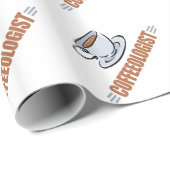 コーヒおもしろいー ラッピングペーパー (ロールコーナー)