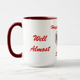 コーヒおもしろいー&ラブハートバレンタイン マグカップ
