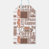 コーヒお気に入りのー ギフトタグ (裏面)