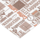 コーヒお気に入りのー テーブルクロス (アングル)