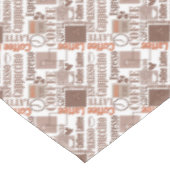 コーヒお気に入りのー テーブルクロス (アングル)