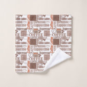 コーヒお気に入りのー バスタオルセット (ウォッシュタオル)