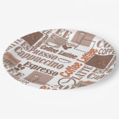 コーヒお気に入りのー ペーパープレート (アングル)