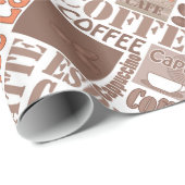 コーヒお気に入りのー ラッピングペーパー (ロールコーナー)
