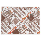 コーヒお気に入りのー ラージペーパーバッグ (裏面)