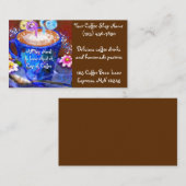 コーヒお洒落ーエスプレッソラテ 名刺 (正面/裏面)