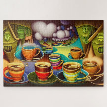 コーヒお洒落ーカップの国