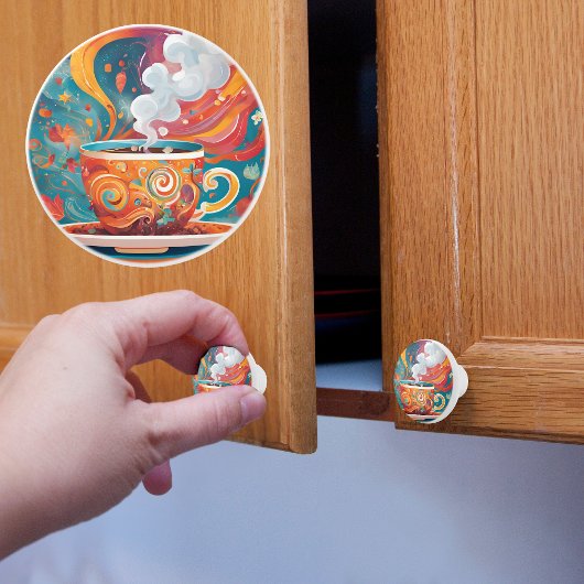 コーヒお洒落ー セラミックノブ