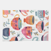 コーヒかわいらしー・キッチンタオル キッチンタオル (横)