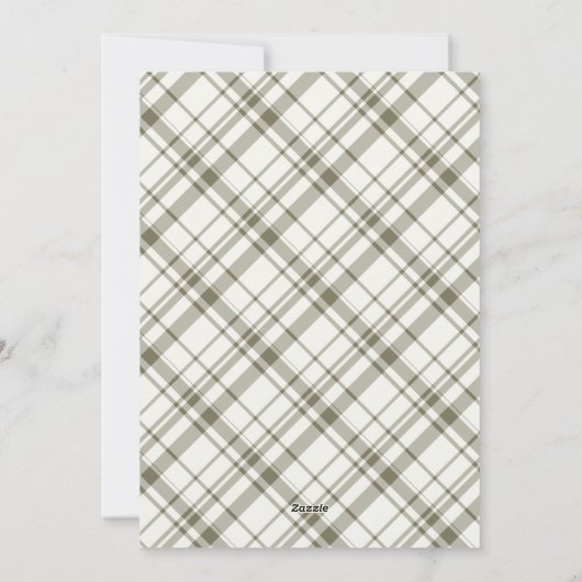 コーヒはっきりしたーおもしろいフェイン入りドリンククリスマス シーズンカード (裏面)