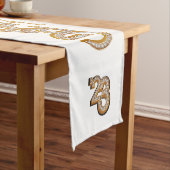 コーヒはっきりしたーラテ金ゴールド2023卒業 ショートテーブルランナー (インサイチュ)