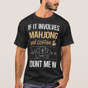 コーヒもしー麻雀マジョンマジョンマ Tシャツ