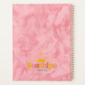 コーヒやる気を起こさせるーインスピレーションタペストリー プランナー手帳 (裏面)