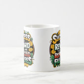 コーヒやる気を起こさせるーマグインスピレーシカラフルョン引用文 コーヒーマグカップ (中央)