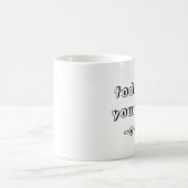 コーヒやる気を起こさせるーマググ コーヒーマグカップ (中央)