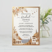 コーヒイタリアンーソレントカジュアルブライダルシャワー 招待状 (スタンド正面)