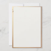 コーヒイタリアンーソレントカジュアルブライダルシャワー 招待状 (裏面)