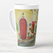 コーヒイタリアンーマグイタリアホットチョコレートティー カフェラテマグ (左アングル)