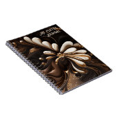 コーヒインスパイアー・モカ・クリーム・ジャーナル ノートブック (右側)