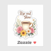 コーヒエレガントーカップシール シール (シート)