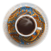 コーヒエレガントーカップドロワーノブ – SRF セラミックノブ (正面)