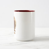 コーヒエレガントーカフェマグカップ ツートーンマグカップ (中央)