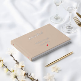 コーヒエレガントーカラーシルバーウェディング記念日 ゲストブック