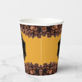 コーヒエレガントー店カスタム紙カップ 紙コップ (右)