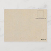 コーヒカスタマイズーショップ – ラテ ポストカード (裏面)