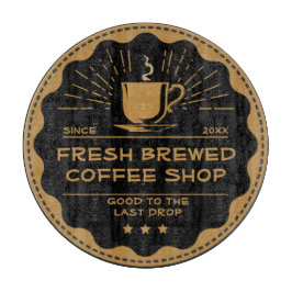 コーヒカスタマイズー素朴ショップカップサンドイッチ カッティングボード