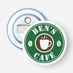 コーヒカスタムーショップロゴマグネットボトルオープナー 栓抜き