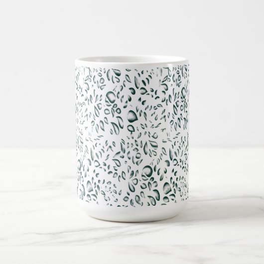 コーヒカスタムーマグス | フローラと芸術的デザイン モーフィングマグカップ (中央)
