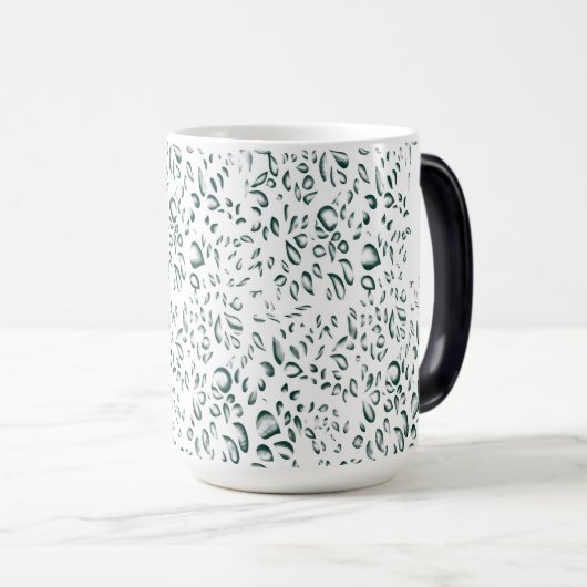 コーヒカスタムーマグス | フローラと芸術的デザイン モーフィングマグカップ (正面右)