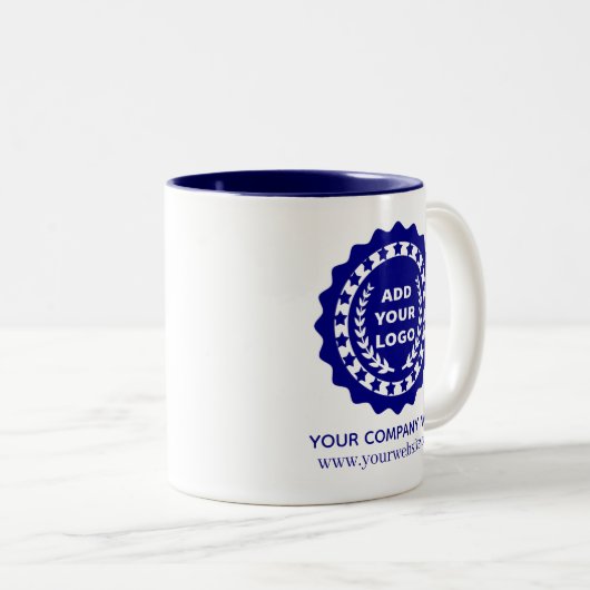 コーヒカスタムーマグロゴ ツートーンマグカップ (正面右)