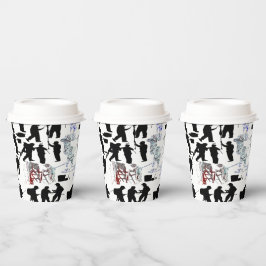 コーヒカスタムー芸術的カップ 紙コップ