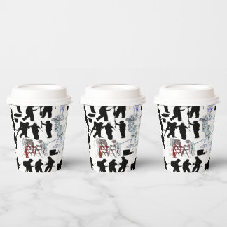 コーヒカスタムー芸術的カップ 紙コップ