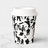 コーヒカスタムー芸術的カップ 紙コップ (右)